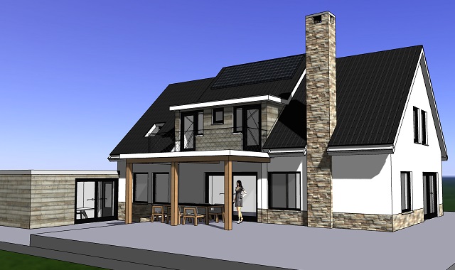 Verduurzaming jaren 90 huis in Bloemendaal - ontwerp van Architect Warnaars in Bloemendaal