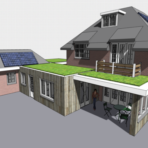 Jaren 20 woning Zeist - een ontwerp van Architect Warnaars