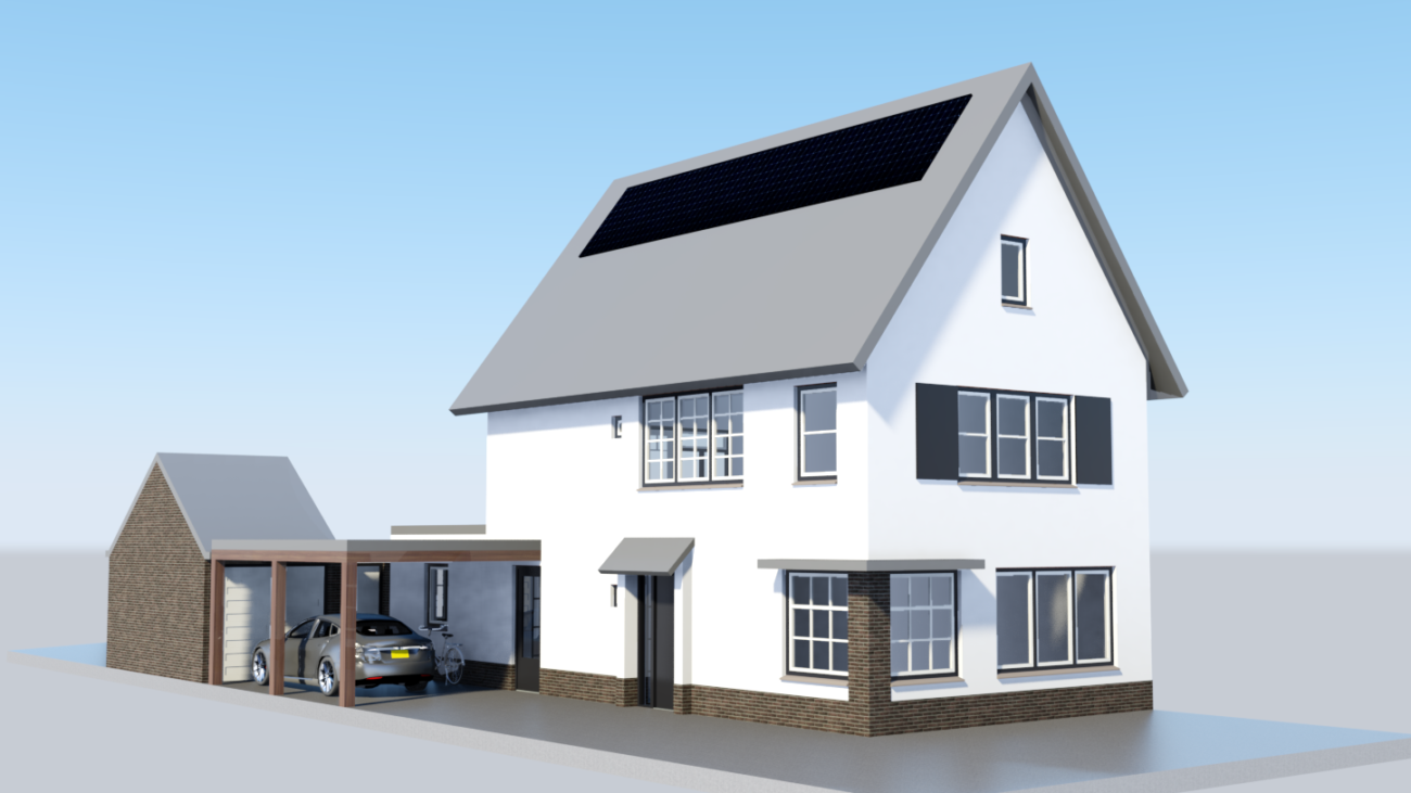 Ontwerp verbouwing en uitbreiding jaren 30 huis in Heemstede - een project van Architect Warnaars