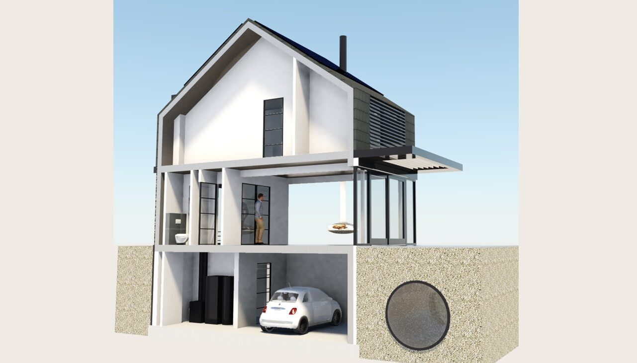 Duurzaam nieuwbouwhuis in Castricum - een ontwerp van Architect Warnaars