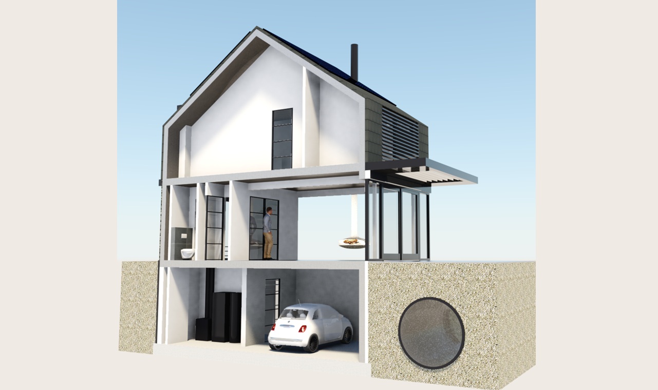 Duurzaam nieuwbouwhuis in Castricum - een ontwerp van Architect Warnaars