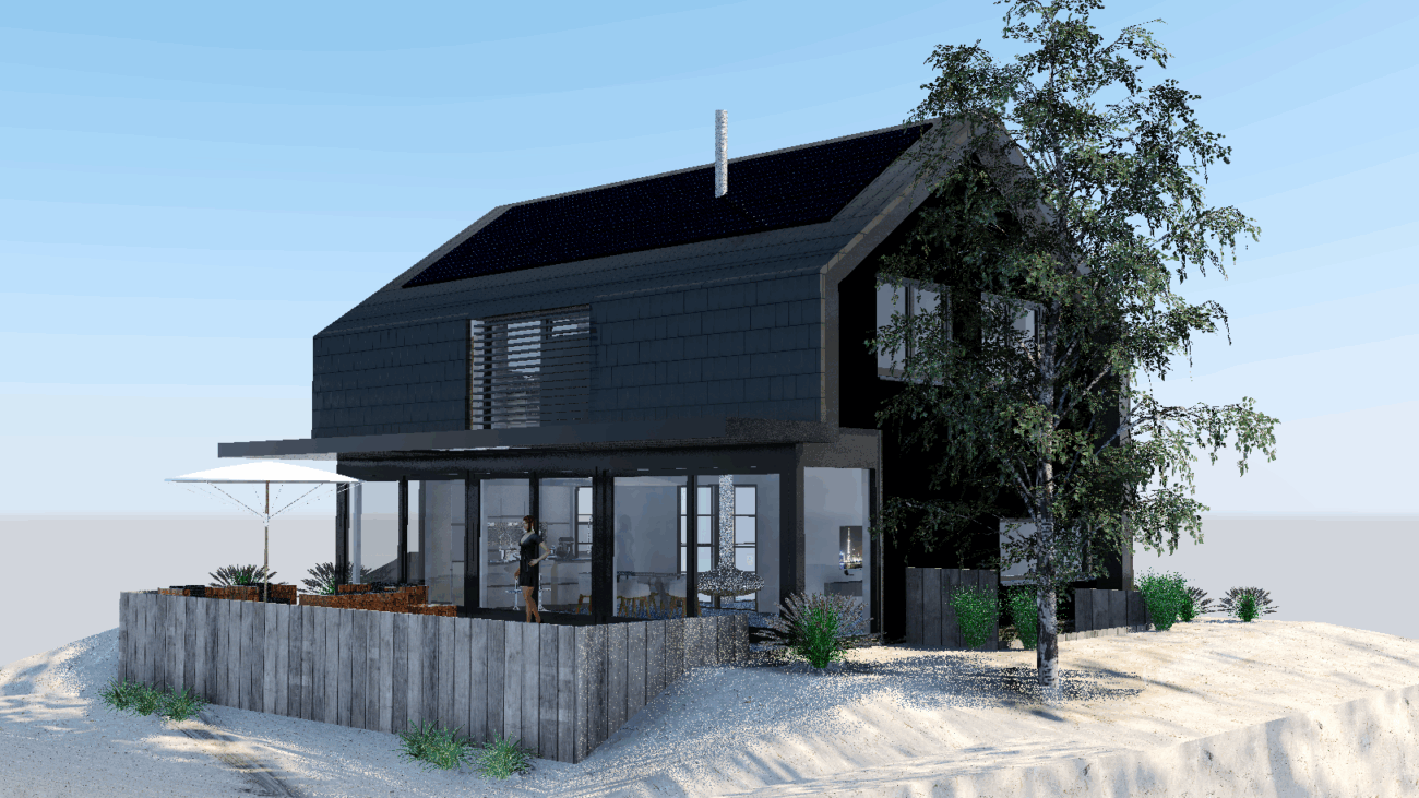 Duurzaam nieuwbouwhuis in Castricum - een ontwerp van Architect Warnaars
