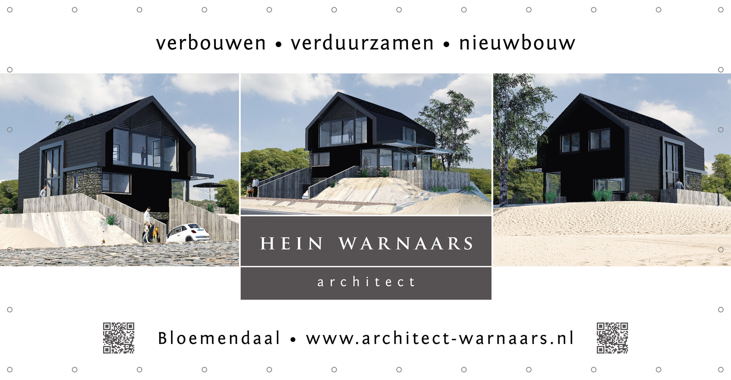 Duurzaam nieuwbouwhuis in Castricum - een ontwerp van Architect Warnaars
